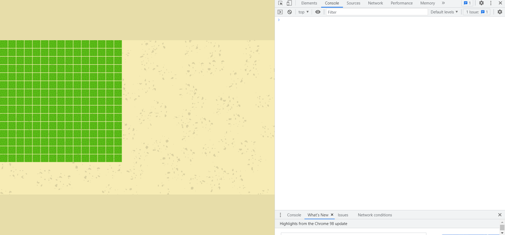 Board on Canvas context